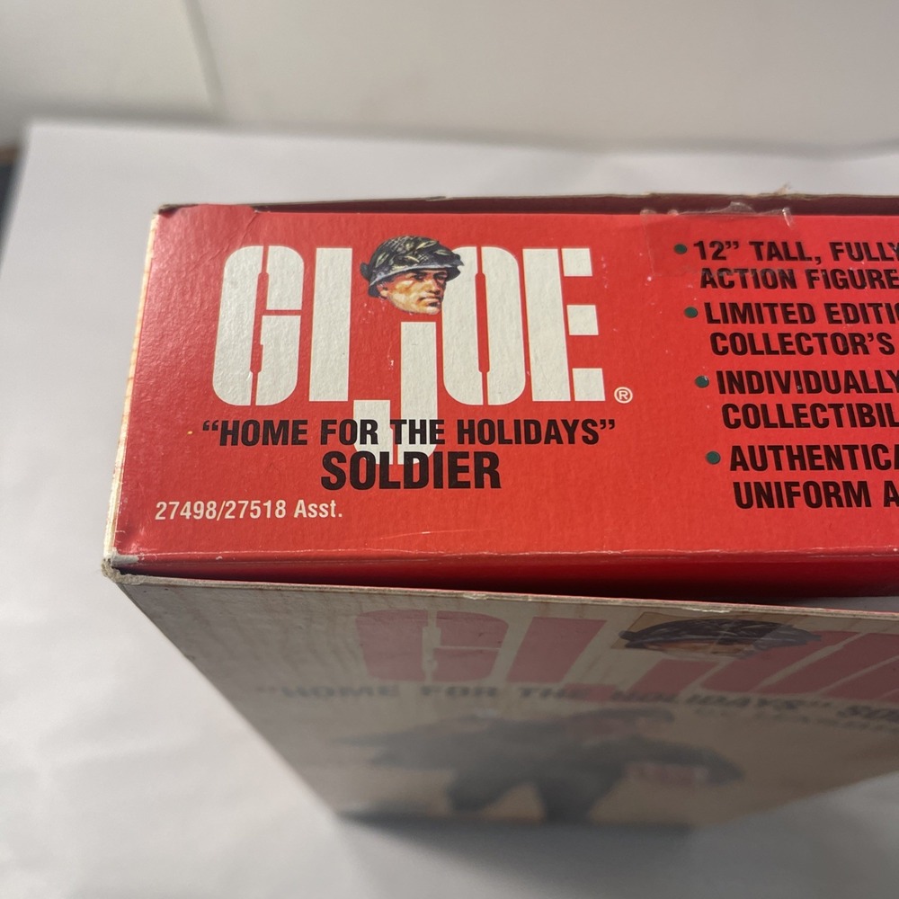 GI Joe Home for the Holidays Soldier Limited Edition Collector's Figure 1996 NEW - Picture 11 of 16